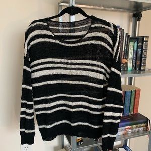 Black & White striped sweater